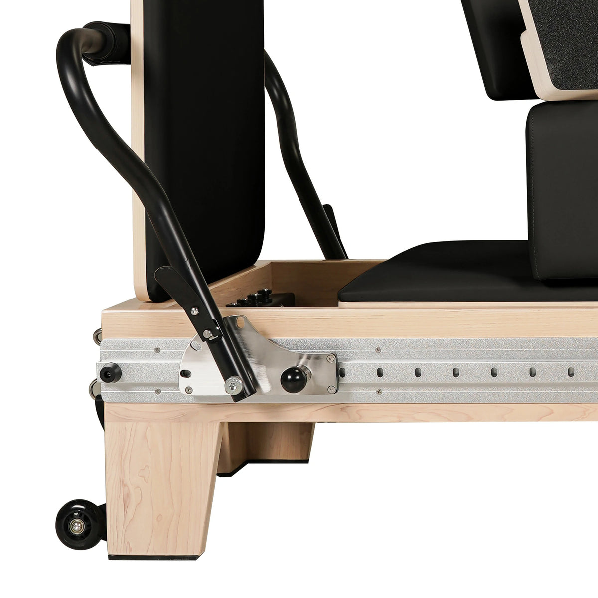 Maple Full Track Split Glide Pilates Reformer Black