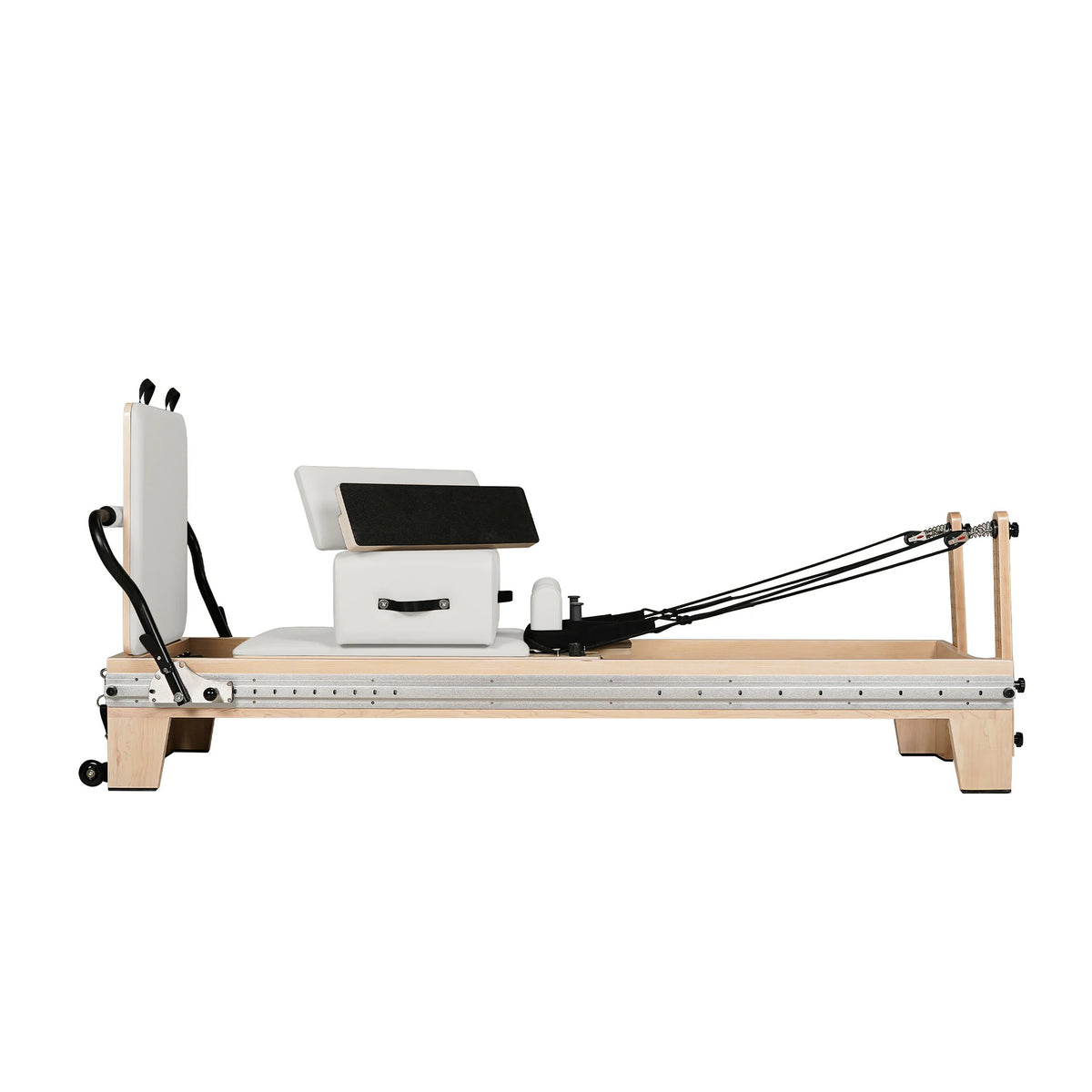 Maple Full Track Split Glide Pilates Reformer White