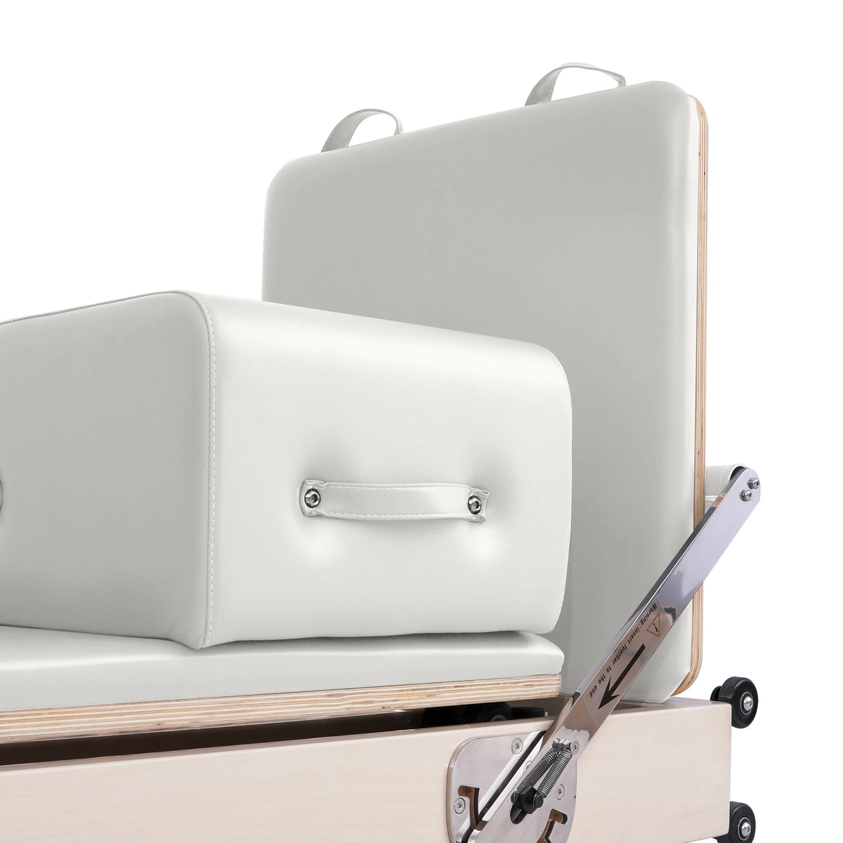 Foldable Maple Pilates Reformer White