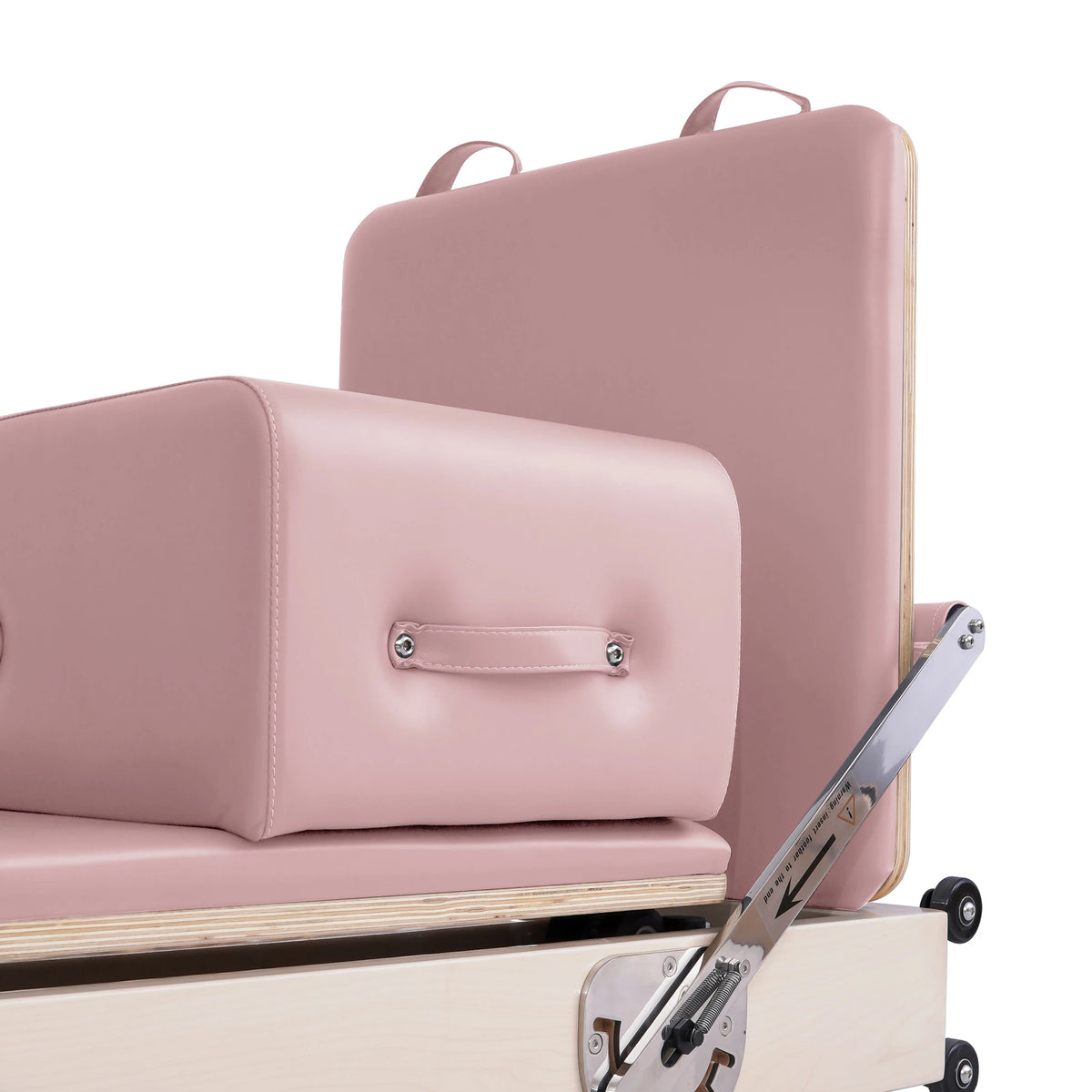 Faltbarer Maple Pilates Reformer Rosa