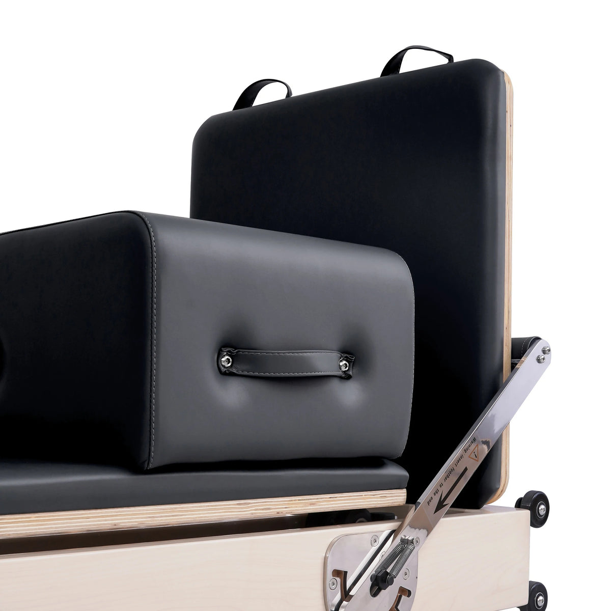 Foldable Maple Pilates Reformer Black