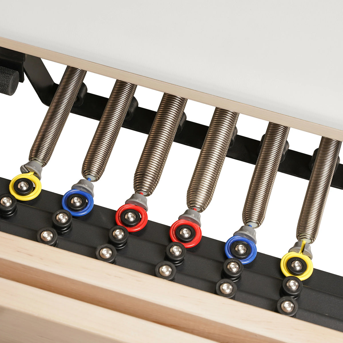 Maple Full Track Split Glide Pilates Reformer White