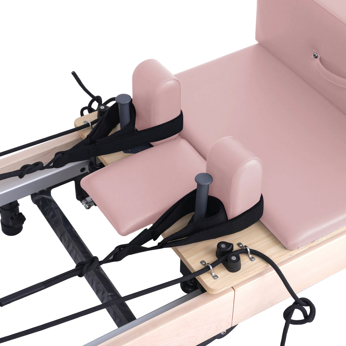 Faltbarer Maple Pilates Reformer Rosa