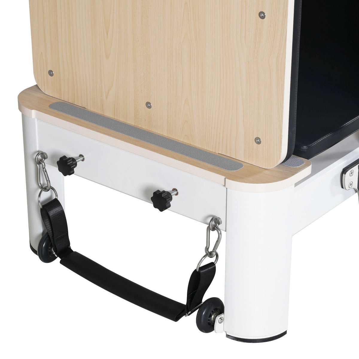 Aluminum Pilates Reformer with Tower Black