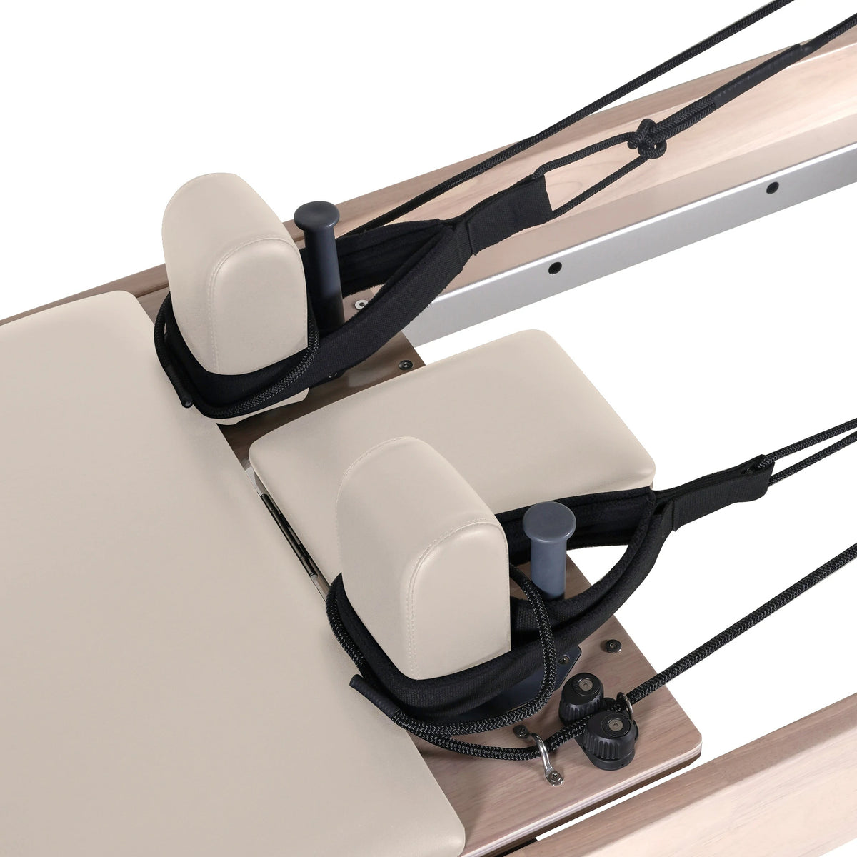 Pilates Reformer With Tower Cream White