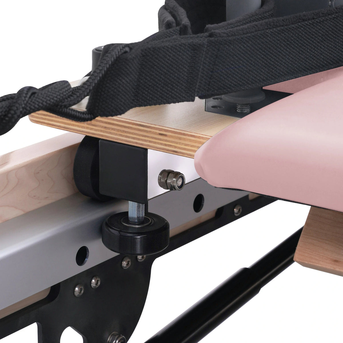 Faltbarer Maple Pilates Reformer Rosa