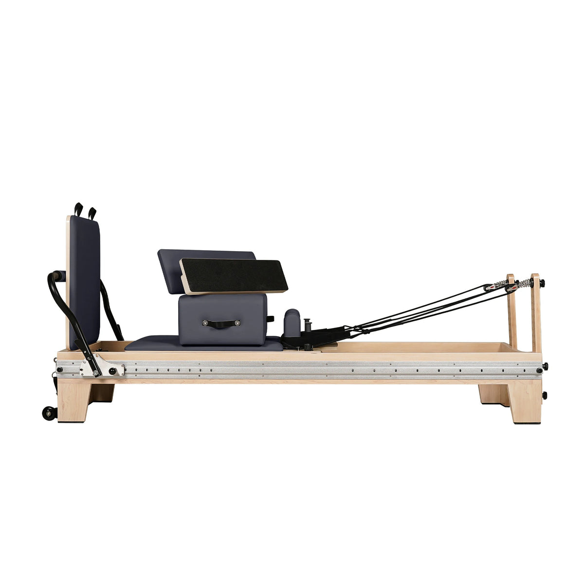 Maple Full Track Split Glide Pilates Reformer Gray