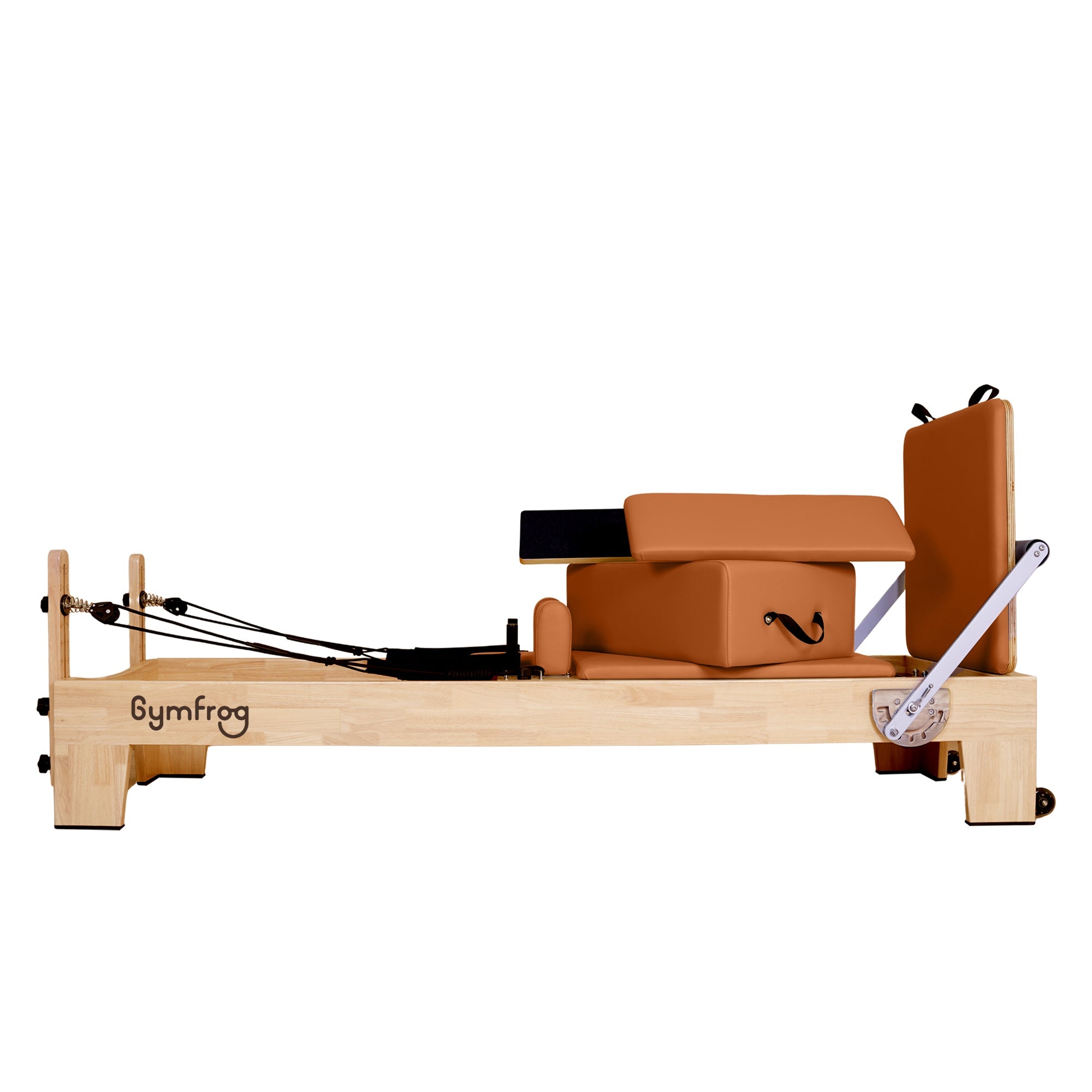 Classic Pilates Wood Reformer Orange