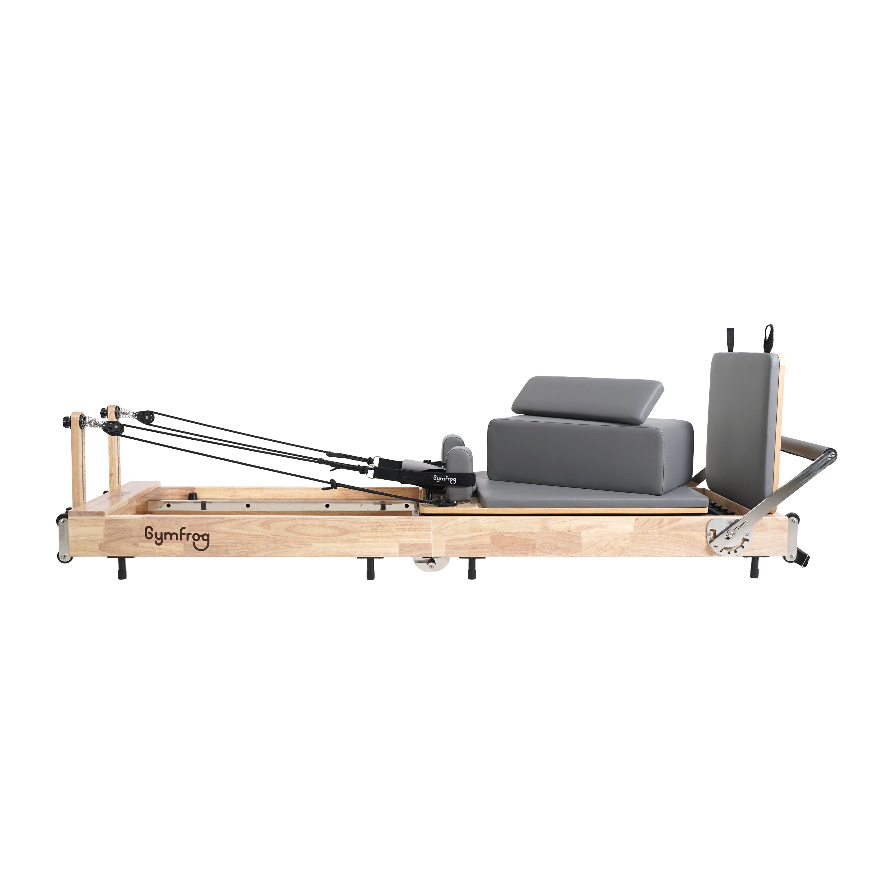 Collapsible Classic Pilates Reformer Grey