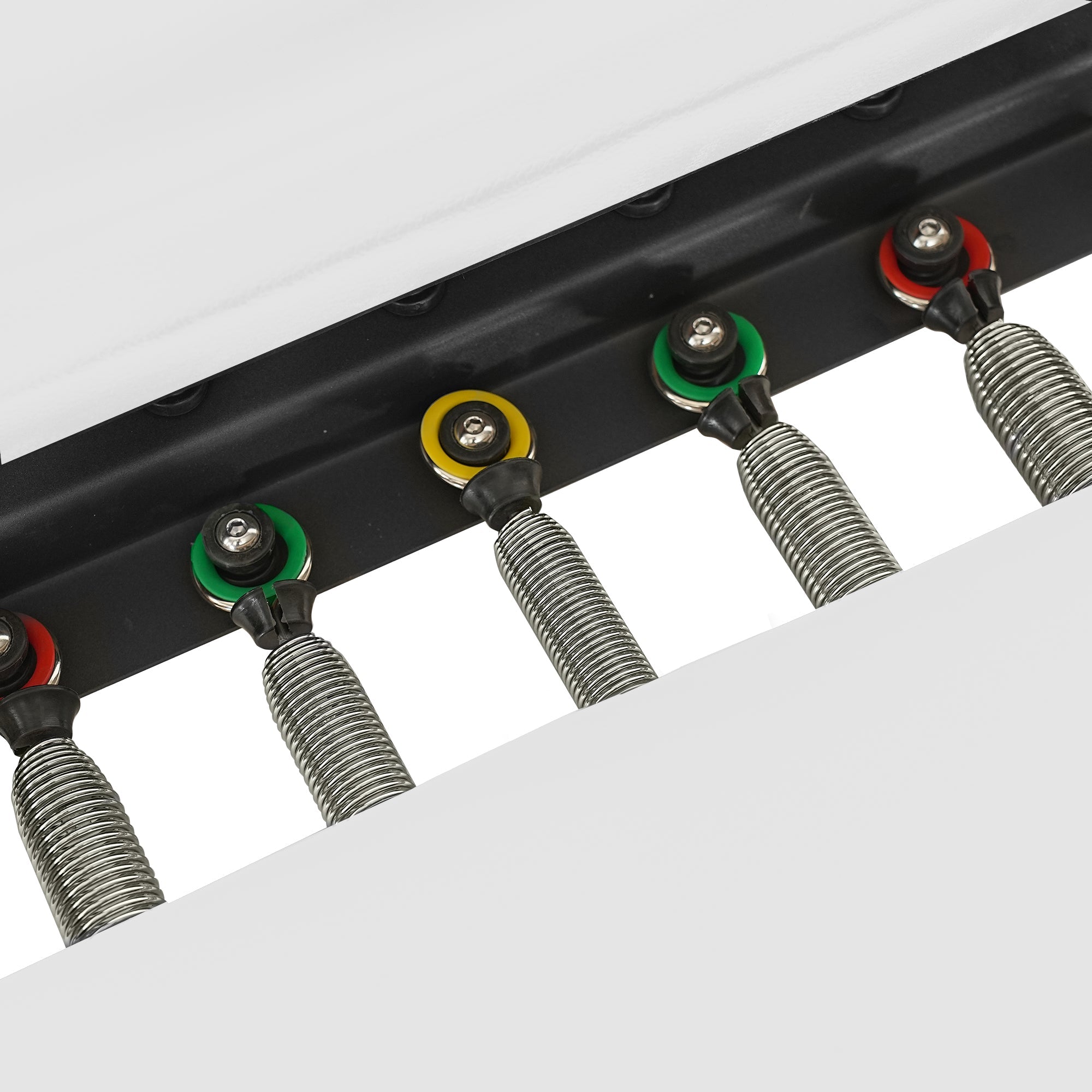 Collapsible Classic Pilates Reformer wooden legs White