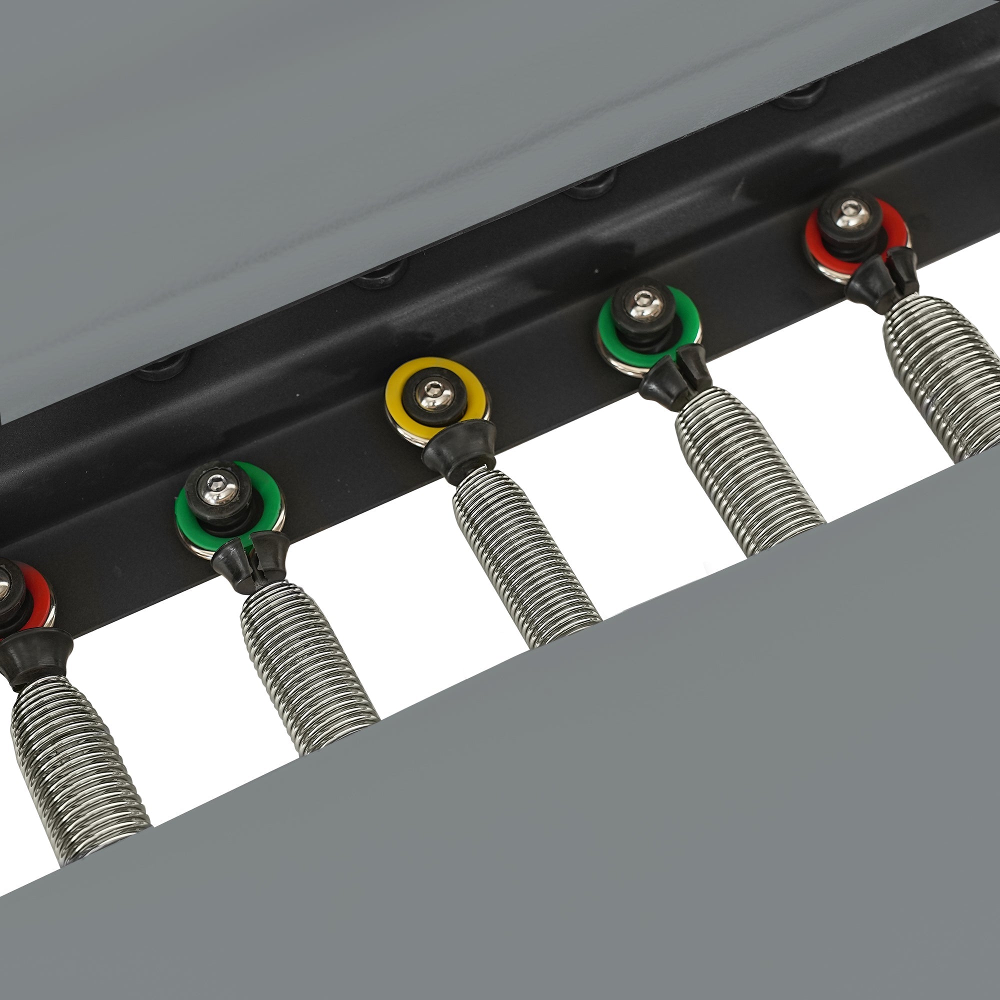 Collapsible Classic Pilates Reformer wooden legs Gray