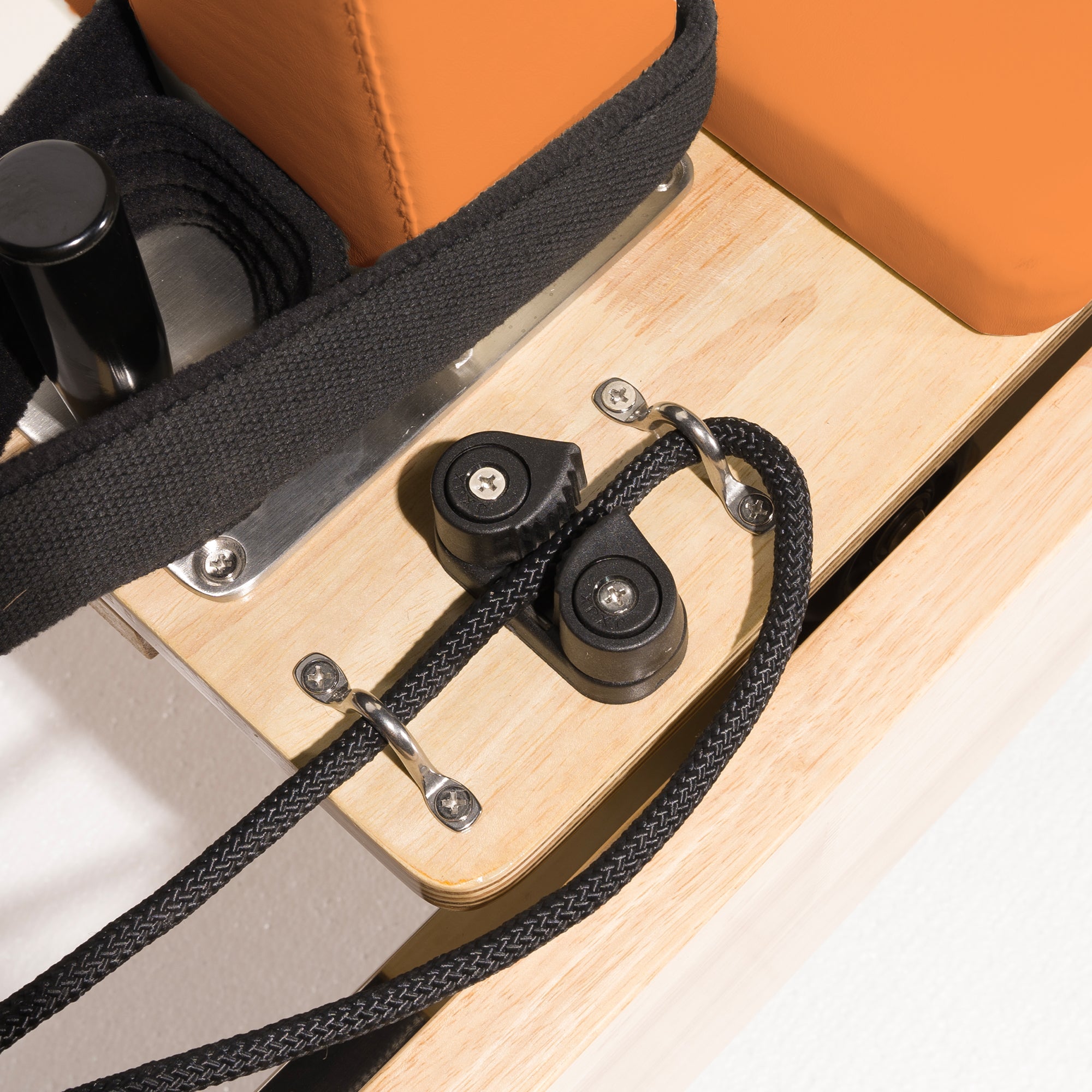 Classic Pilates Wood Reformer Orange