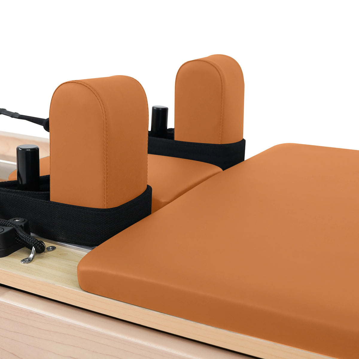 Maple Klappbarer Klassischer Pilates Reformer – Orange