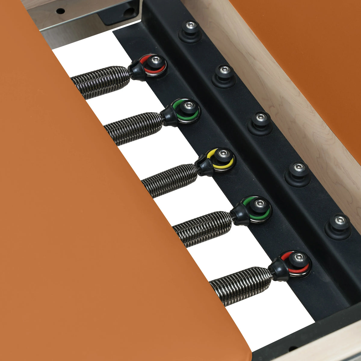 Maple Klappbarer Klassischer Pilates Reformer – Orange