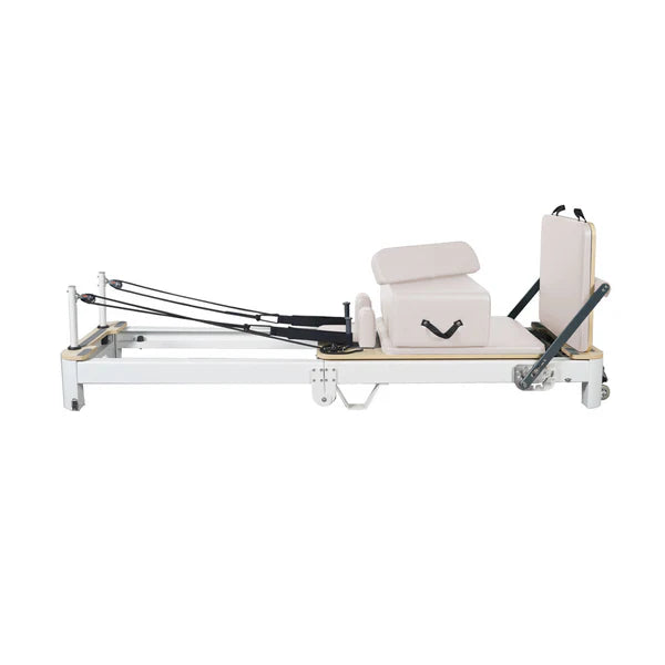 Pilates vouwen aluminium legering hervormer wit