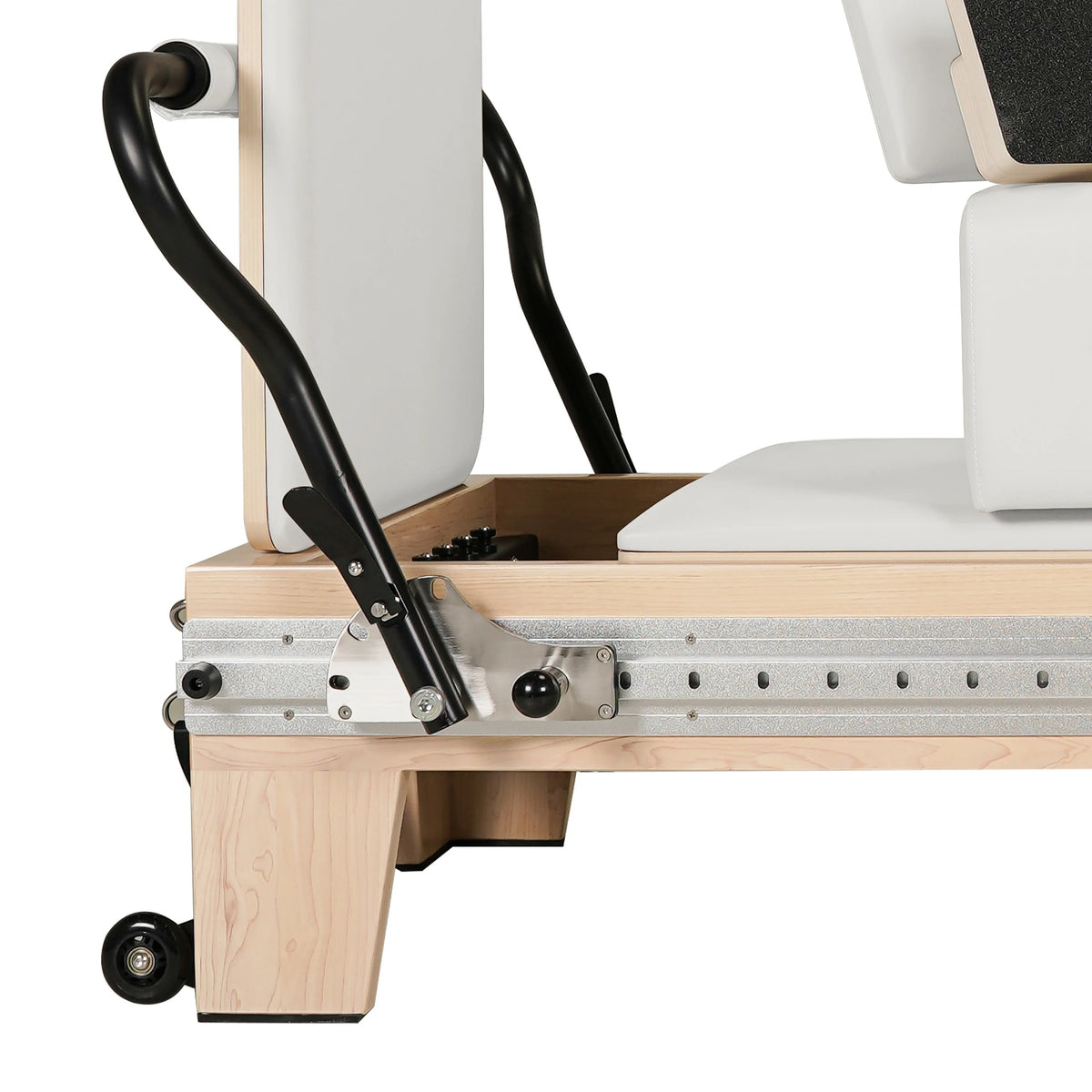 Maple  Full Track Split Glide Pilates Reformer White