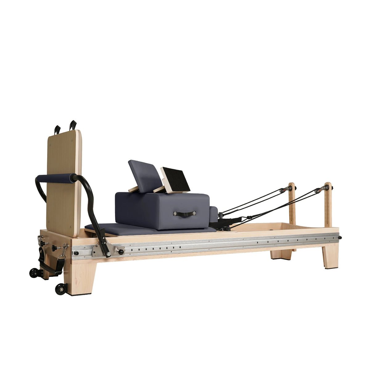 Maple  Full Track Split Glide Pilates Reformer Gray