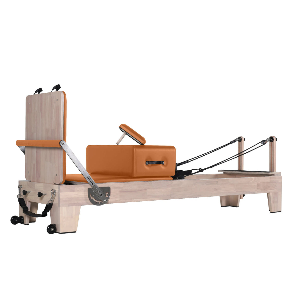 Reformeur en bois Pilates Classique Orange