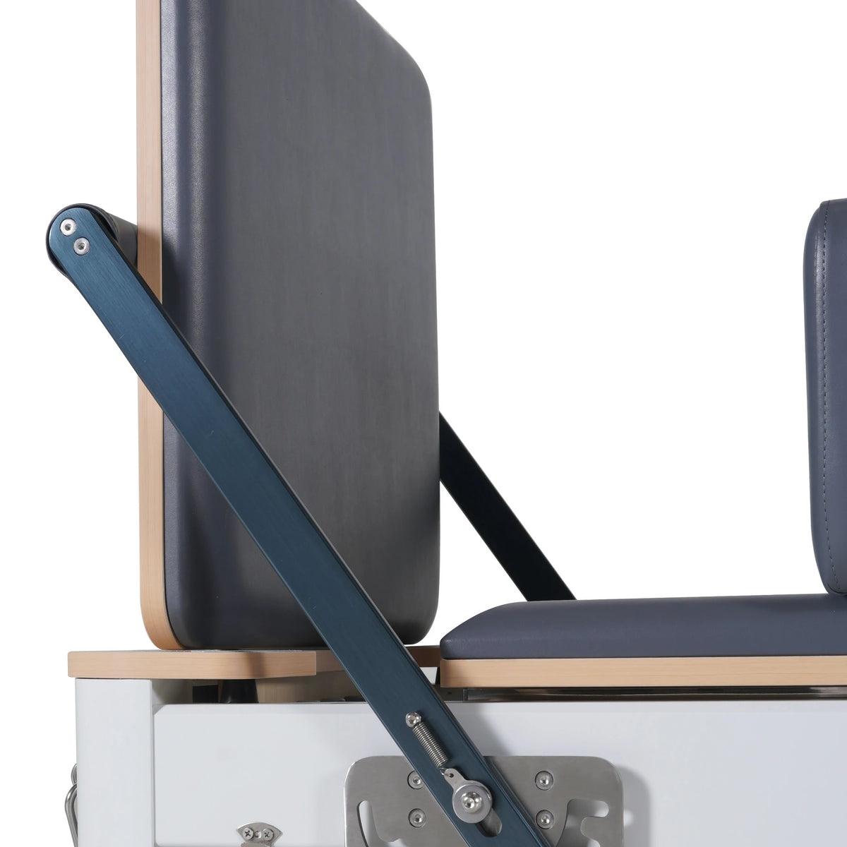 Klappbarer Pilates Reformer aus Aluminiumlegierung Grau