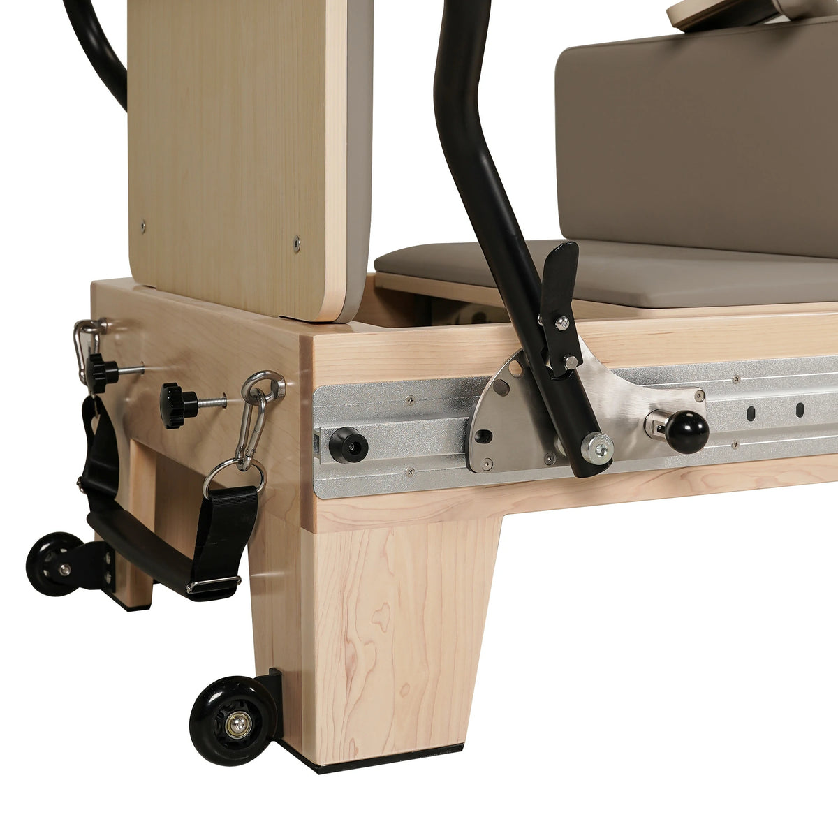 Maple  Full Track Split Glide Pilates Reformer Brown