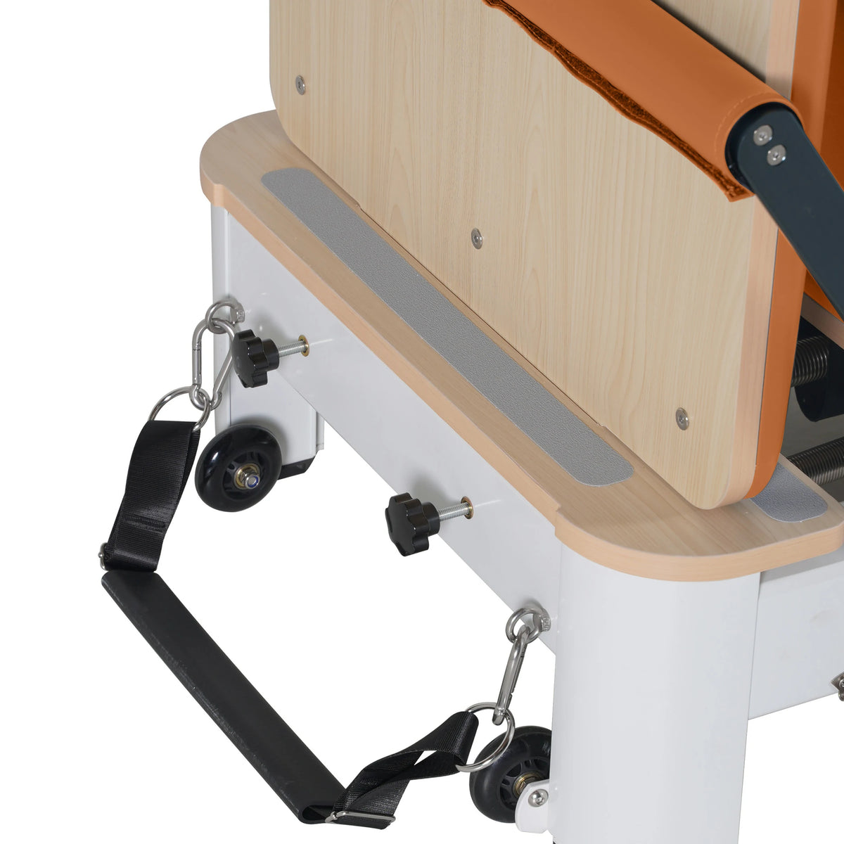 Klappbarer Pilates Reformer aus Aluminiumlegierung Orange