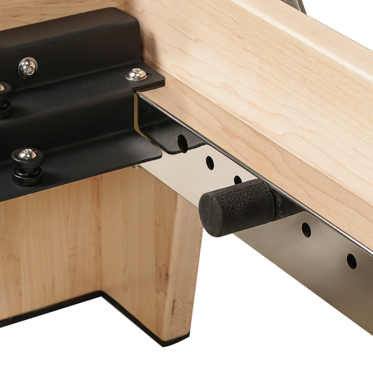 Maple  Full Track Split Glide Pilates Reformer White