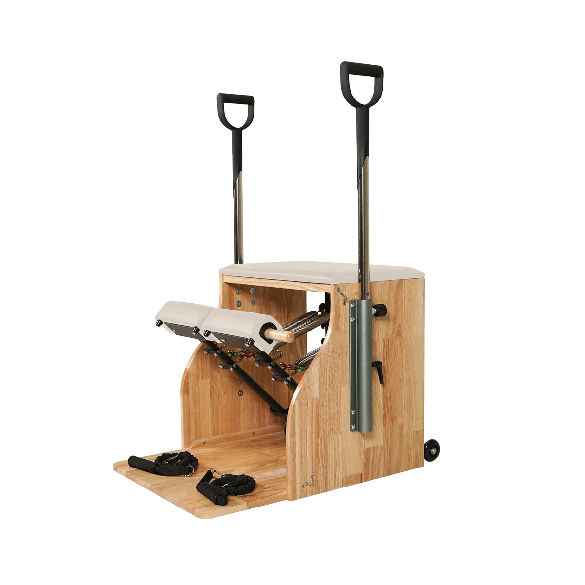 Eichenholz Wunda Chair Cremeweiß
