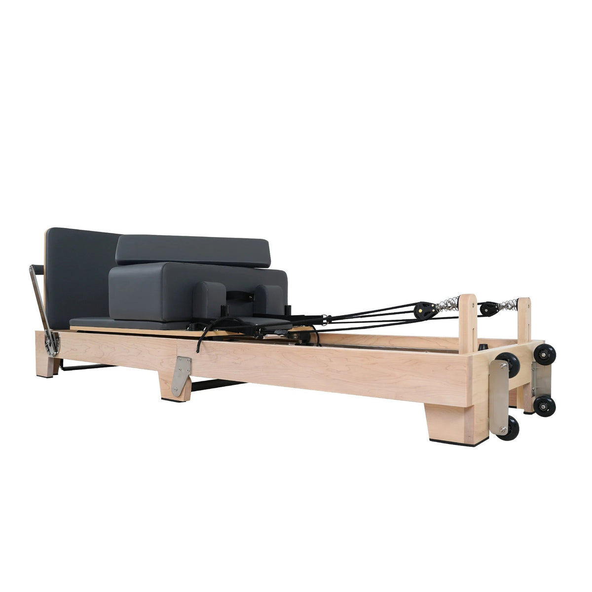 Maple Folding Classic Pilates Reformer – Gray