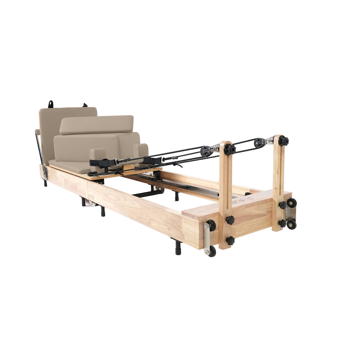 Collapsible Classic Pilates Reformer Brown