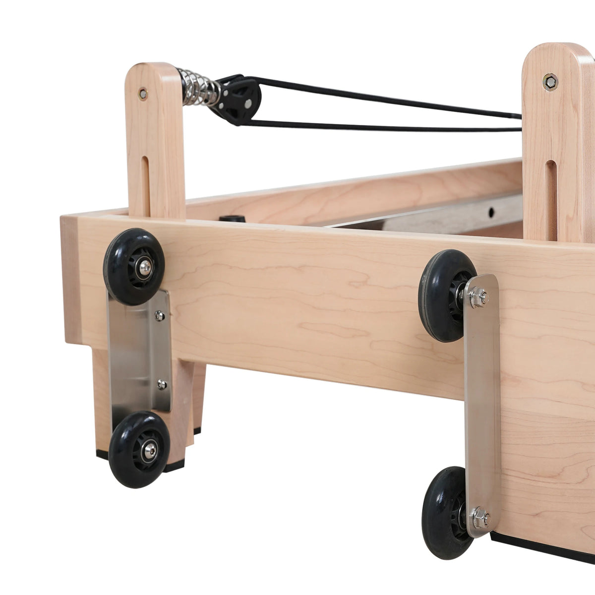 Maple Klappbarer Klassischer Pilates Reformer – Orange