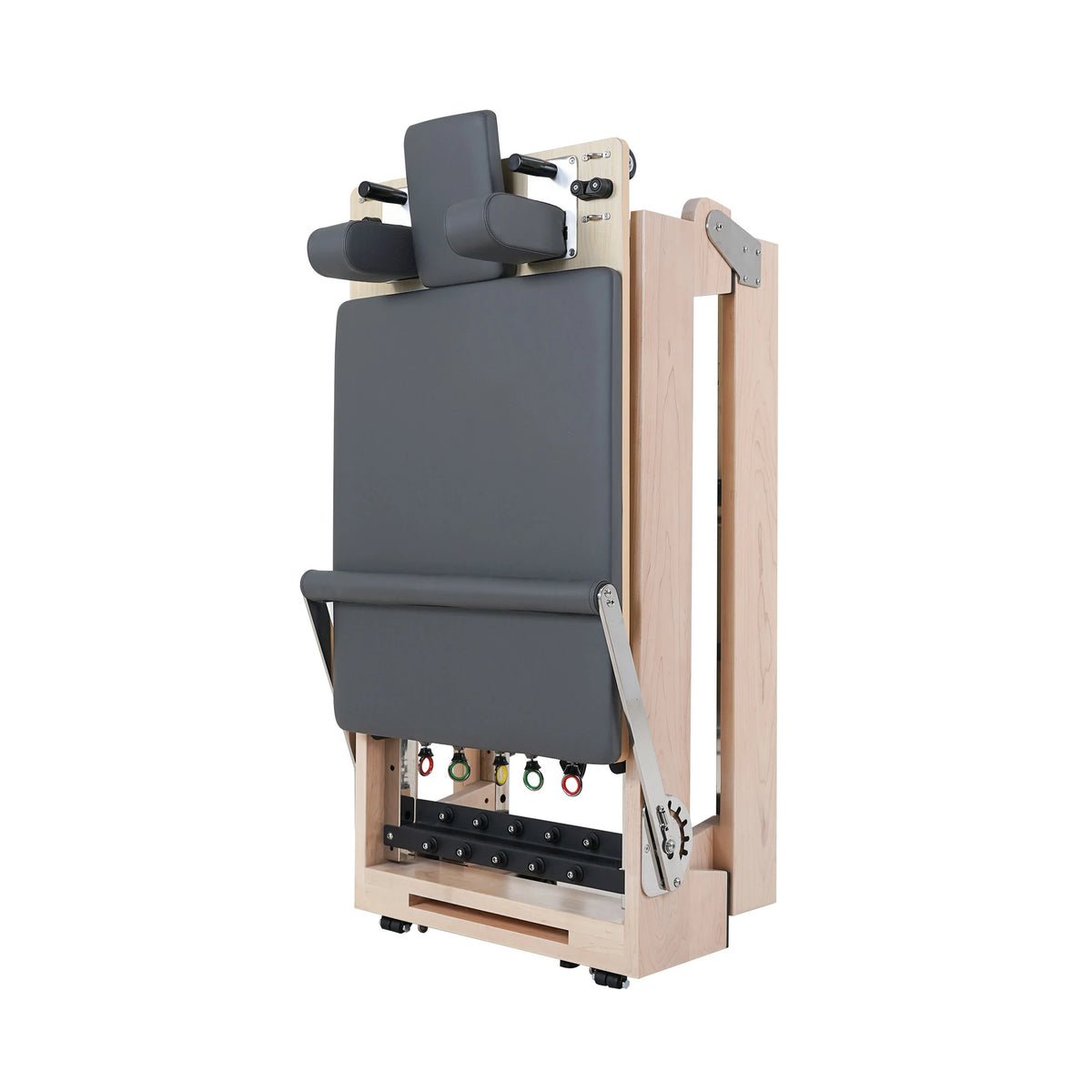 Maple Folding Classic Pilates Reformer – Gray